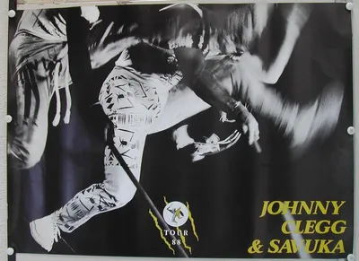 Zdjęcie produktu dla Johnny Clegg - Trasa koncertowa 88 - Plakat - 60x83 cm