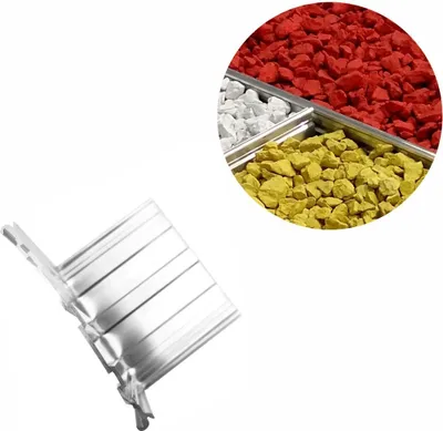 Produktbild von Eckwinkel 270 grad für Rasenkante Green Universe 10 cm | Beeteinfassung | Beetumrandung | Beetbegrenzungen