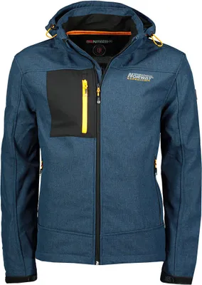 Produktbild von Geographical Norway Softshell Jacket Torefact  Blau - Große M
