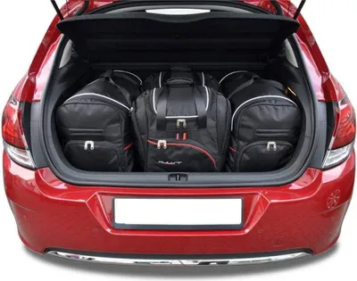 Zdjęcie produktu dla Torby do bagażnika CITROEN C4 5 HATCHBACK 2010-2017 4szt KJUST