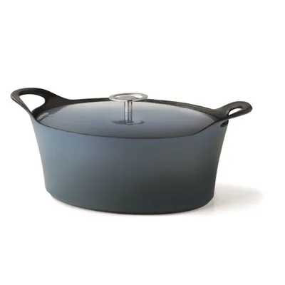 Immagine prodotto di Cuisinox Volcan Gietijzeren Braadpan 29 cm Denim Blue