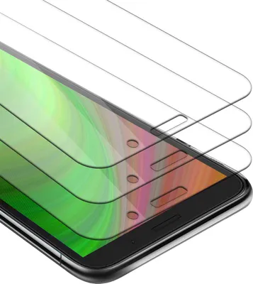 Immagine prodotto di Cadorabo 3x pellicola blindata per Honor 9s pellicola protettiva in vetro temperato naturale di protezione del display