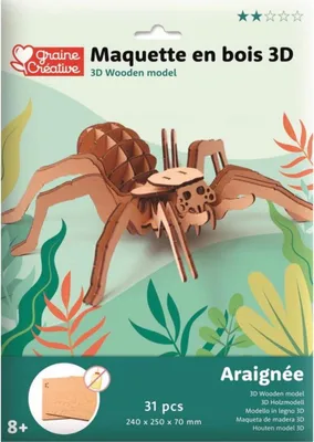 Image de Maquette 3D en bois - Arraignée