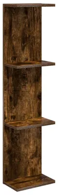 Immagine prodotto di vidaXL Mensola da parete in legno effetto rovere, 25 x 15 x 100 cm