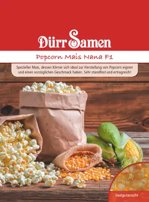 Artikelbild 1 von 'Popcorn Mais Nana F1' aus der Kategorie Maissamen