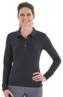 Produktbild von BUSSE Polo-Shirt Damen Deloran Tech H/W 2022 Schwarz XL
