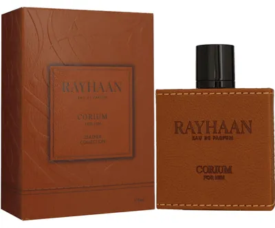 Produktbild von Rayhaan Leather Collection Corium 100 ml Eau de Parfum EDP Herrenparfum