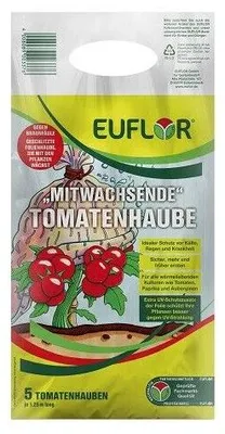 Produktbild von Euflor Tomatenhaube mitwachsend 5 Stück UV-stabil