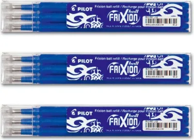 Produktbild von Pilot Frixion Ball Ersatzminen 0.7 blau - 9er-Set