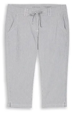Produktbild von Tapered Relaxed Capri Hose mit Kordelzug