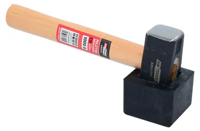Obrázok produktu pre Awtools murárske kladivo 1,0 kg / 26 cm, gumová rukoväť