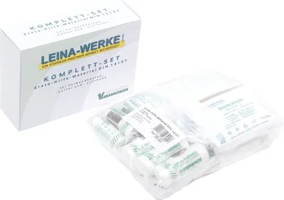Immagine prodotto di Leina-Werke 24001 Kit di pronto soccorso di ricambio - 65 pezzi, DIN 13157