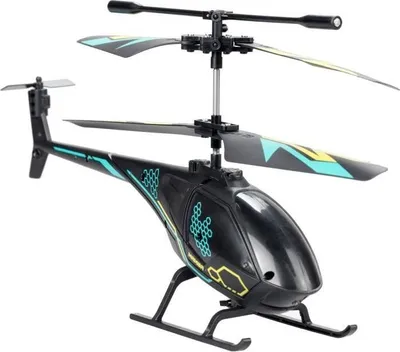 Immagine prodotto di Elicottero telecomandato AIR MAMBA FLYBOTIC, tecnologia a infrarossi, 2 canali, nero blu