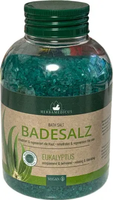Produktbild von Herbamedicus Badesalz Eukalyptus 575 g
