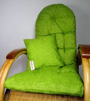 Produktbild von Rattani Auflage/Polster für Schaukelstuhl, Liegestuhl, Ersatzpolster Gr. 130 x 50 x 12 cm + Zierkissen Stoff Nuevo Loneta -  EU