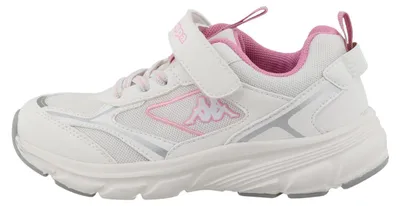Imagen del producto de Zapatillas deportivas Kappa ANGELO para niños, zapatillas de deporte, cierre con velcro, color blanco, para uso diario