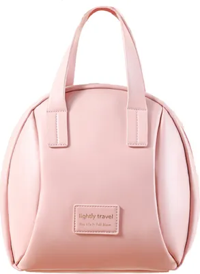 Produktbild von INF Kosmetiktasche mit großer Kapazität, wasserdichter Reise-Make-up-Organizer Rosa