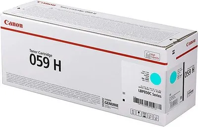 Zdjęcie produktu dla Canon 059 H, 13500 stron(y), Cyjan, 1 szt.