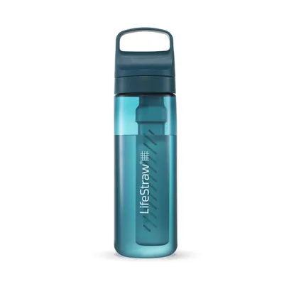 Produktbild von LifeStraw Go Series, 650 ml, Tägliche Nutzung, Blau, Transparent, Kunststoff, Laguna Teal, Blau