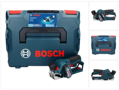 Immagine prodotto di Pialla a batteria Bosch GHO 12V-20 Professional 12 V Brushless ( 06015A7002 ) + L-Boxx - senza batteria, senza caricabatteria