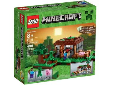Produktbild von LEGO® Minecraft The First Night