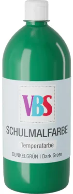 Produktbild von VBS Schulmalfarbe, 1000 ml Dunkelgrün