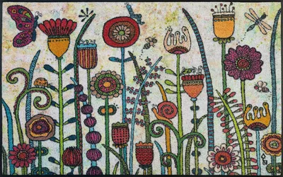 Produktbild von wash+dry Schmutzfangmatte Sonnentag - 75 x 120 cm