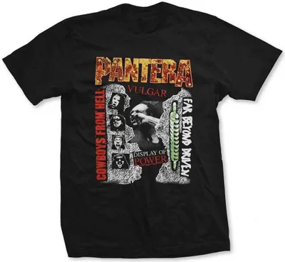 Image de Pantera - 3 Albums Hommes T-Shirt Moyen - Noir