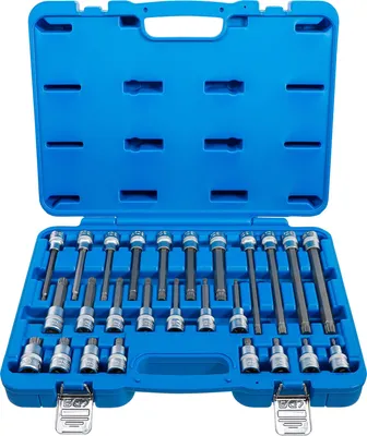 Immagine prodotto di BGS 5180 Set di bussole per bit | azionamento quadro 12,5 mm (1/2") | multidente interno (per XZN) | 26 pz.