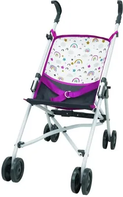 Produktbild von Besttoy - Puppenbuggy Regenbogen