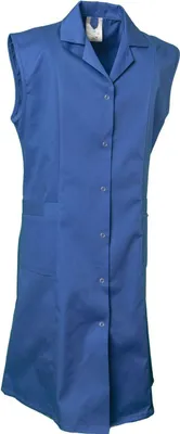 Produktbild von Größe 40 Damen Planam Damen Berufsmantel ärmellos Mischgewebe kornblau Modell 1621