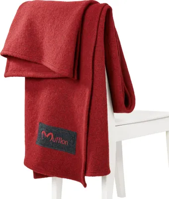 Produktbild von Mufflon W300 Mu-Plaid I ruby 200 x 140 cm