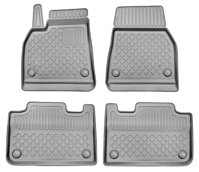 Imagen del producto de MTM Alfombrillas de termoplástico para Tesla Model Y 2021-2025 , Diseño a Cubeta, a Medida Antideslizante con Borde, cód. 3P 10944