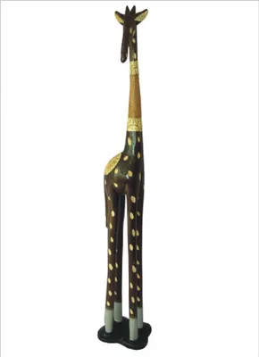 Obrázek produktu pro Žirafa afrika černá 80 cm