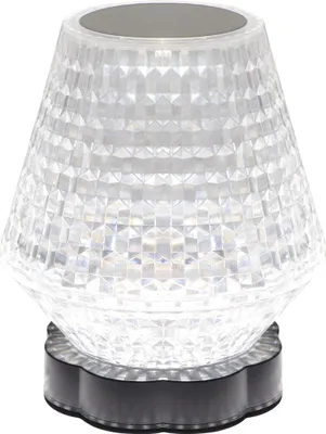 Immagine prodotto di Strühm 04403 Lampada da tavolo LED 'ABI LED CRYSTAL WW CW' dimmerabile, con interruttore, 3000K-6500K