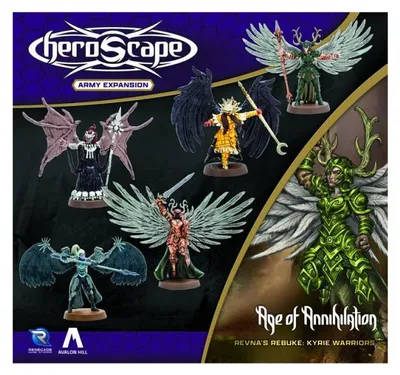Imagen del producto de Heroscape Revnas Rebuke Kyrie Warriors – Miniaturas – Renegade Game Studios
