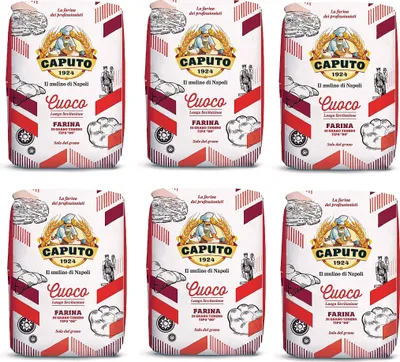Produktbild von 6x Farina Molino Caputo Cuoco chief Pizza Napoli Pizzamehl Pizza Mehl 1kg
