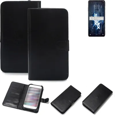 Produktbild von K-S-Trade Handyhülle Schutzhülle kompatibel mit Xiaomi Black Shark 5 Pro Handy Schutz Hülle Handyhülle Bumper schwarz 1x