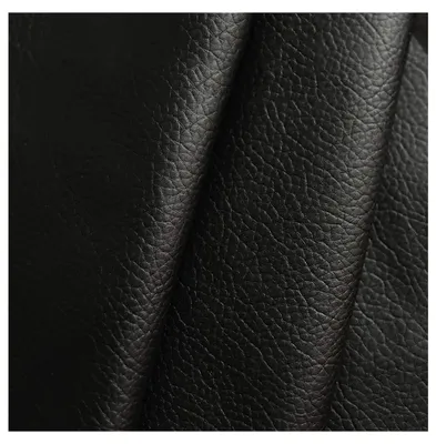 Image de Solidchoice - Tissu en similicuir noir pour vêtements et revêtements