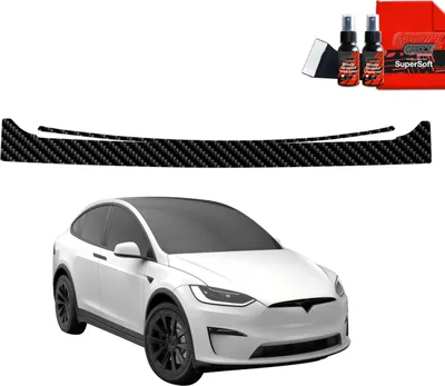 Obrázok produktu pre Ochranná fólia z uhlíka Grizz Protector pre nakladaciu hranu – Tesla Model X (2021–2025)