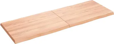 Obrázek produktu pro vidaXL Stolová deska 140x50x(2-4) cm z masivního dřeva s ošetřenou hranou stromu