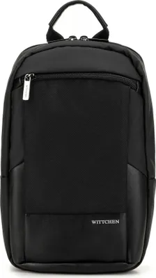 Produktbild von WITTCHEN Office Collection Rucksack mit zwei Hauptfächern und Kunstlederdetails