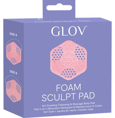 Produktbild von GLOV Foam Sculpt Pad 2in1 Foaming Cleansing & Massage Body Pad