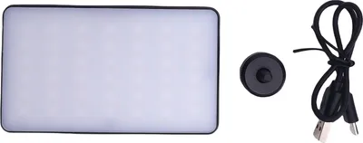 Obrázek produktu pro RGB video světlo, 2500 až 9000 K, dvě barevné teploty, přenosný telefon s držákem cold shoe pro živé vysílání selfie