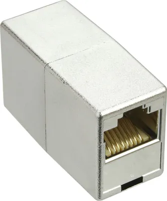 Obrázok produktu pre InLine 4043718074174, RJ45, RJ45, Samica/Samica, Strieborná