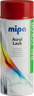 Produktbild von MIPA Acryllack RAL Color Farbspray 400ml RAL3020 - verkehrsrot