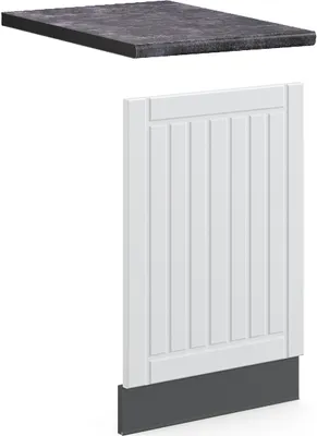 Image de Façade Vicco Fame-Line Blanc campagne 45cm , PT Anthracite, Model 45961