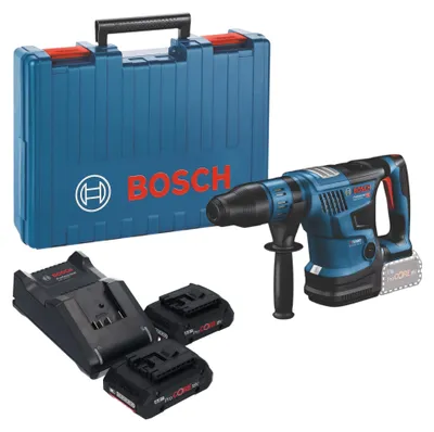 Produktbild von Bosch GBH 18V-36 C Professional Akku Bohrhammer 18 V 7 J SDS max Brushless + 2x ProCORE Akku 4,0 Ah + Ladegerät + Koffer