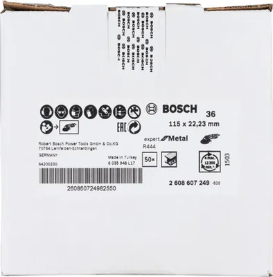 Immagine prodotto di Mola fibrosa R444, Expert for Metal, foro: 22,23 mm