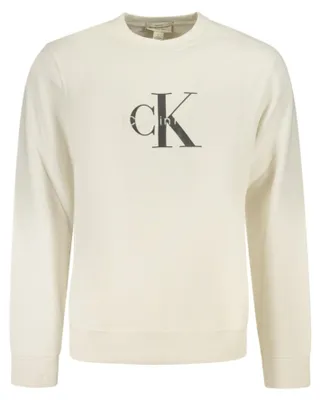 Produktbild von CALVIN KLEIN Herren-Sweatshirt mit Reißverschluss, weiß